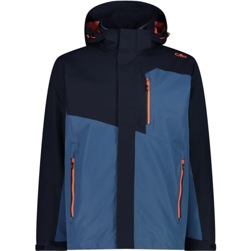 CMP - 3-in-1-Jacke für Herren, Schwarz Blau, 50
