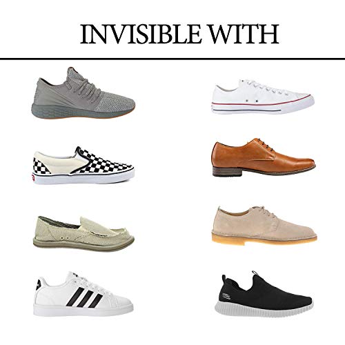 WHISPER DEER No Show Socks Men Invisible Low cut Loafer Sneaker Socks Non-Slip