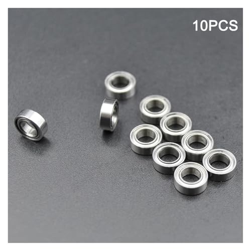 Roulement à billes MR74 ZZ pour stopper les vibrations mécaniques sur axe 4mm - 5