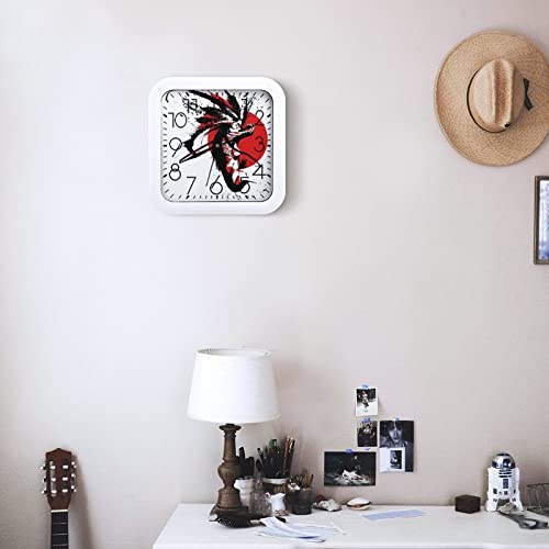 Horloge murale silencieuse sans tic-tac 26cm pour une pièce calme - 7