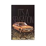 GUDAO Klassisches Auto-Poster für Chrysler Sigma 1978, 