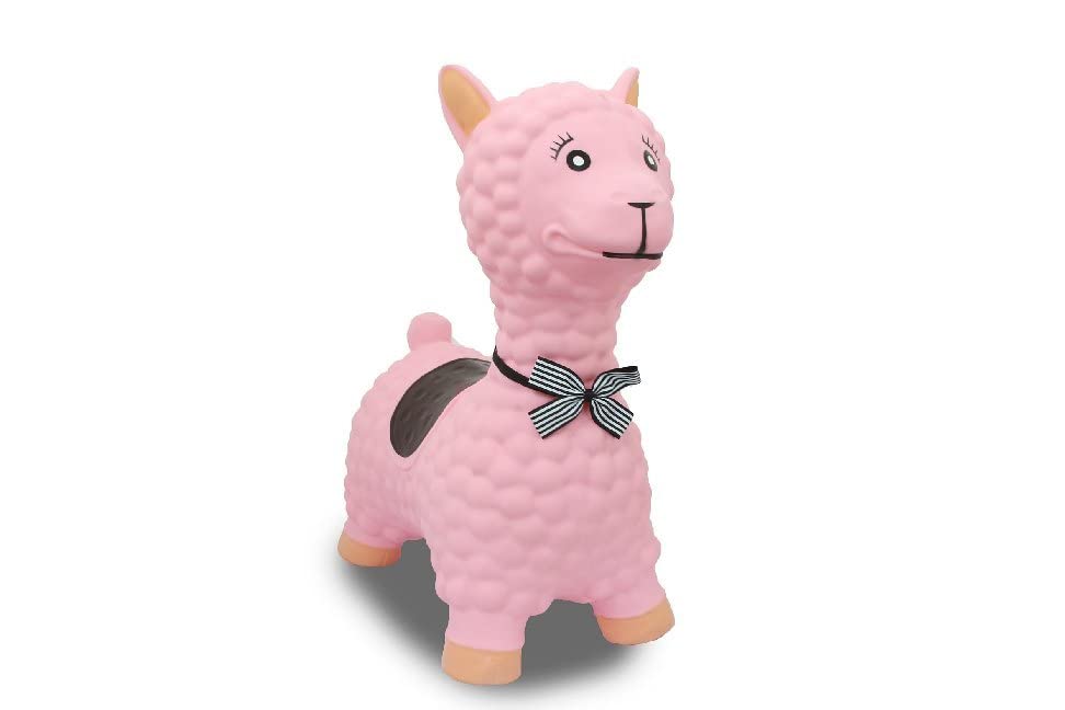 Image secondaire de Lama Sauteur Jamara en Rose Bonbon - Jouet Équilibre et Motricité