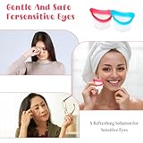2pcs Eye Wash Cup Silicone Eye Wash Bath Kit Effective Eye Cleansing Cup for Eye Rinse Portable Eye Care Tool Eye Cleaner for Quick SoothingTired Eyes Refresh Clean Eye Dust Makeup Irritants - Image 6