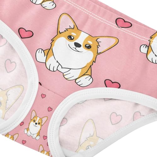 Cute Corgis Heart Toddler Girls's Underwear 2T 202c12834