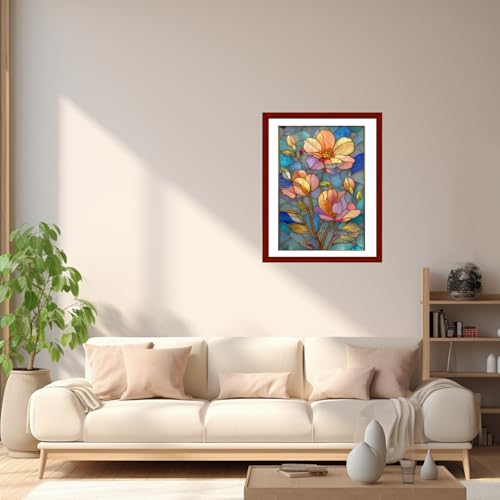 Rompecabezas de madera Leodozzio, 200 piezas, diseño floral suave rosa, 12,5 x 8,7 pulgadas, arte para pared, rompecabezas relajante para adultos y adolescentes miniatura 6