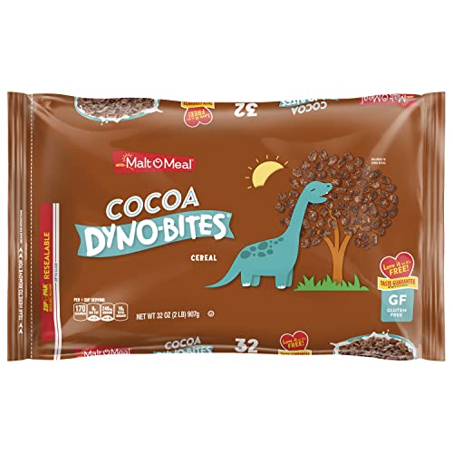 Image of Malt-O-Meal Cocoa Dyno Bites Breakfast Cereal, Gluten Free, 32 oz Bag