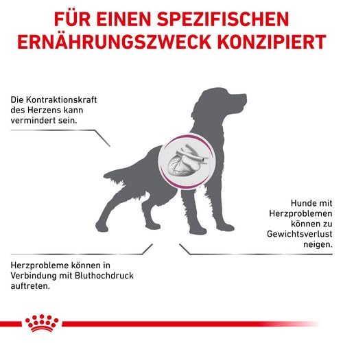 Royal Canin Cardiac | 12 x 410 g | Diät - Alleinfuttermittel für ausgewachsene Hunde | Kann zur Unterstützung der Herzfunktion bei chronischer Herzinsuffizienz beitragen | Mousse