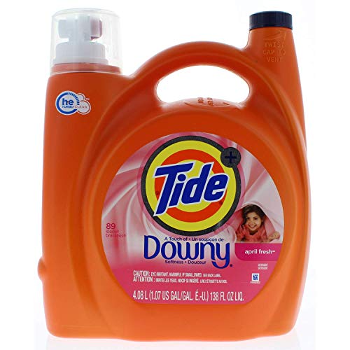 Tide Plus Downy HE April Fresh Scent Liquid Laundry Detergent 138 Fl. Oz (89 Loads) - //coolthings.us