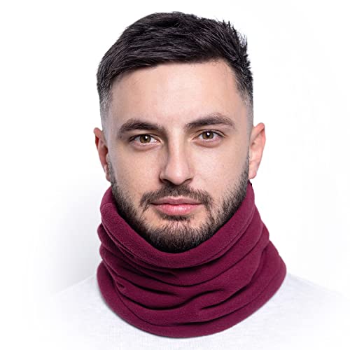 Karl Loven Bufanda Calentador invierno unisex Rojo Oscuro