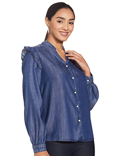 Image of Spykar Women's Slim Fit Shirt
