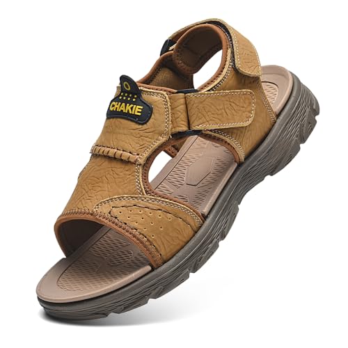 Men's Sandals,Sport Outdoor Hiking Open Toe Waterproof Athletic Sandals,Lightweight Trail Walking Beach Water Sandals Shoe for Men