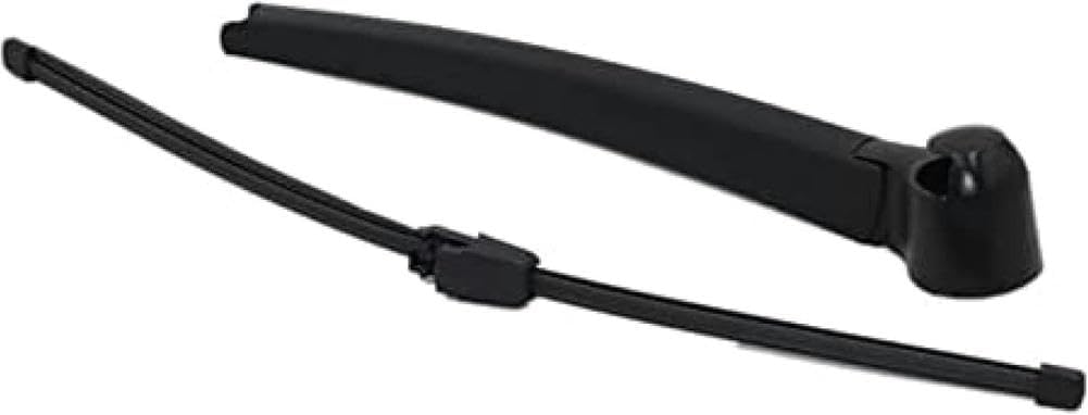 Rear Windscreen Wiper Blades Set Kit for Skoda Roomster Hatchback 2007-2015 13" Car Rubber Black Rear Windshield Windsn Wiper Accessory