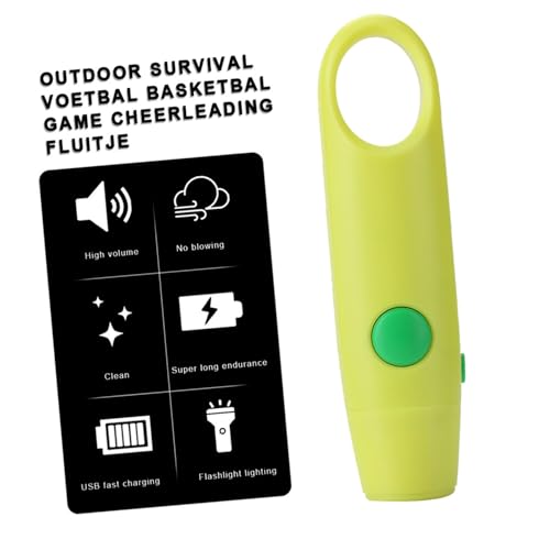 Silbato de emergencia compacto Holibanna para deportes miniatura 7