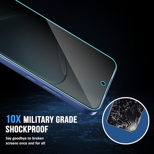 Image of FIRST MART Privacy Tempered Glass for Oppo F31 & Oppo F31 Pro | Anti-Spy Screen Protector, Edge-to-Edge 9H Scratch Protection, Case-Friendly, Bubble-Free | Pack of 1