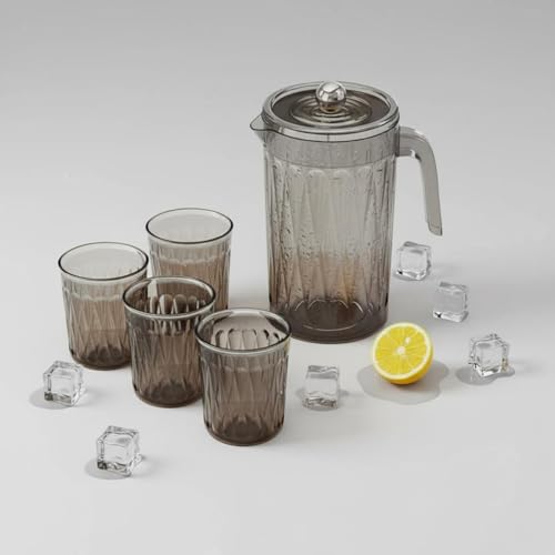 Jarra de infusiones sin goteo con filtro de gran capacidad de 2000ml 6