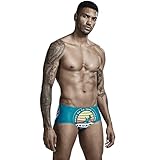 Rufskin Mens Sexy Low Waist Lace Triangular Printing Schwimmen Summer Shorts Badehose Badeshorts Herren Kurz