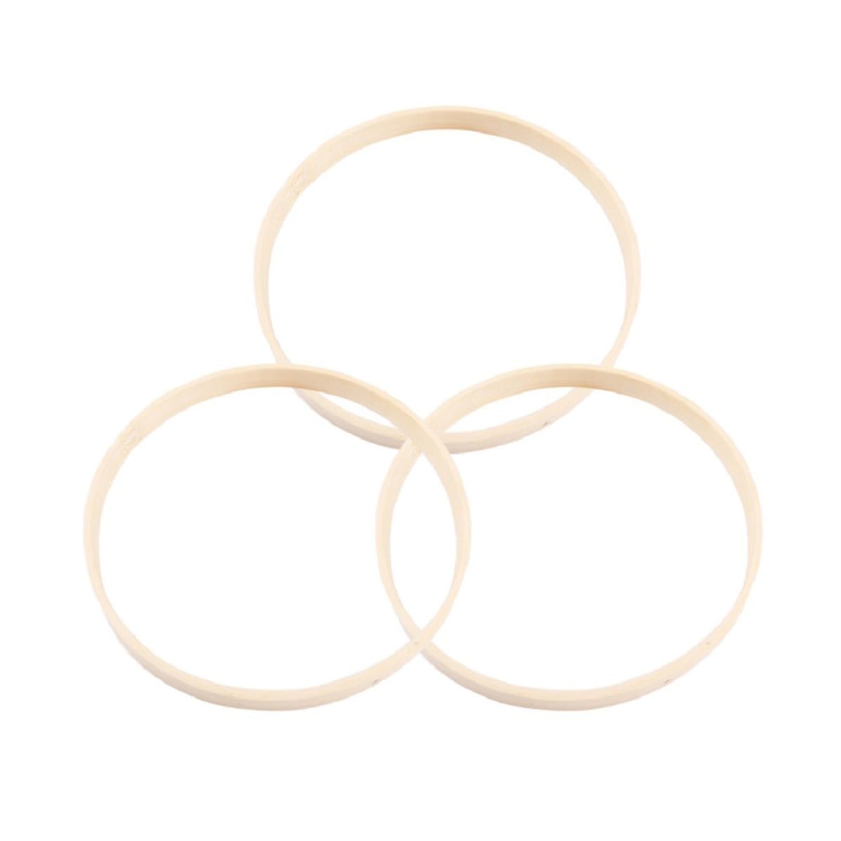 12 Anillos de Bambú de 12cm para Atrapasueños DIY y Colgantes de Pared