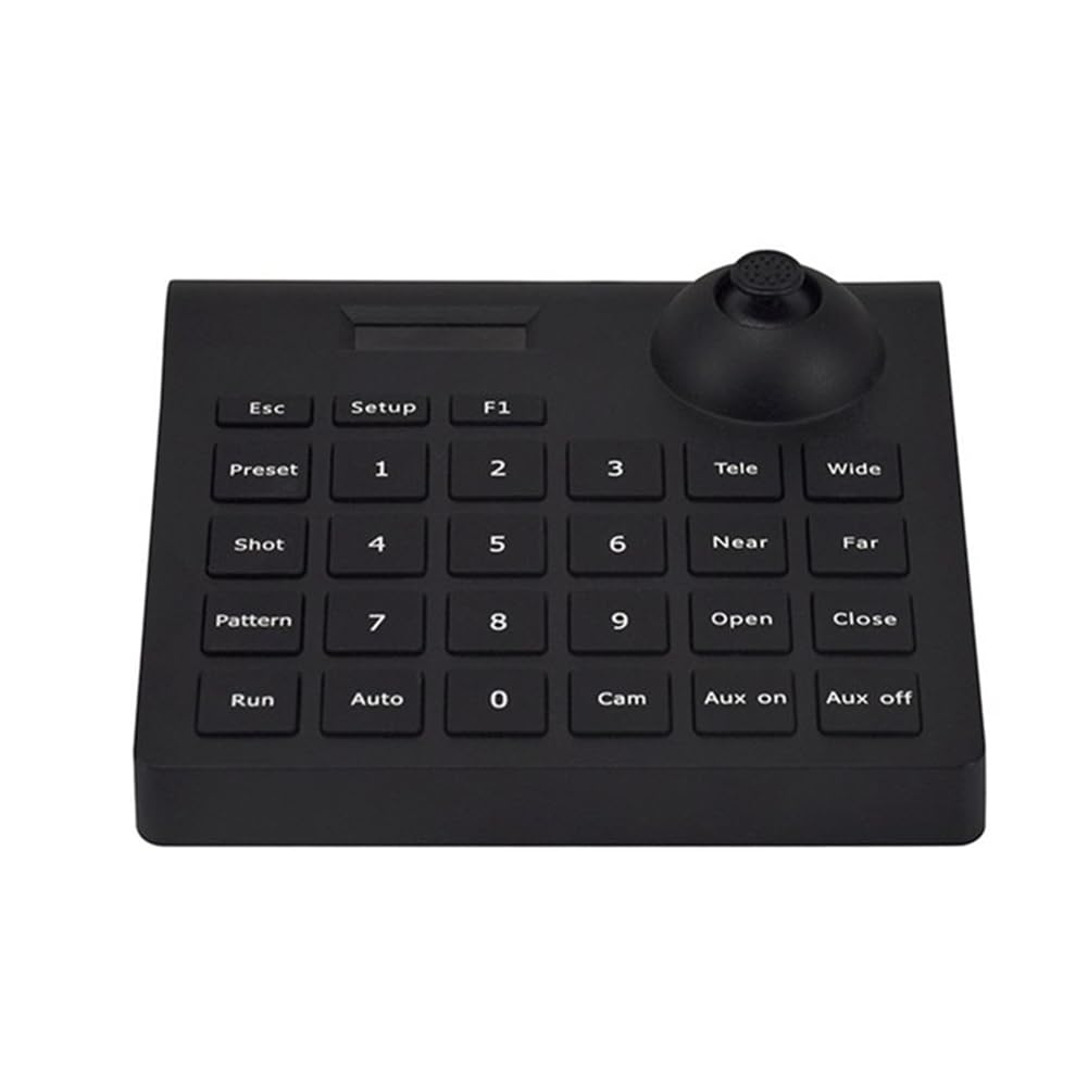 Tastiera Joystick di Controllo CCTV PTZ 2D per Telecamera Speed Dome RS485 con Staffa (Miniatura 2) - Tastiera CCTV PTZ 3D con Spina UE