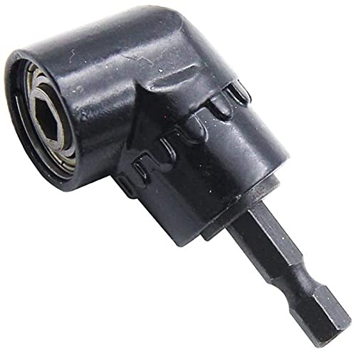 CENPEK 105 Degree 1/4 Inch Right Angle Drill Adapter Hex Shank Screwdriver Angled Bit Holder-Black - Image 3