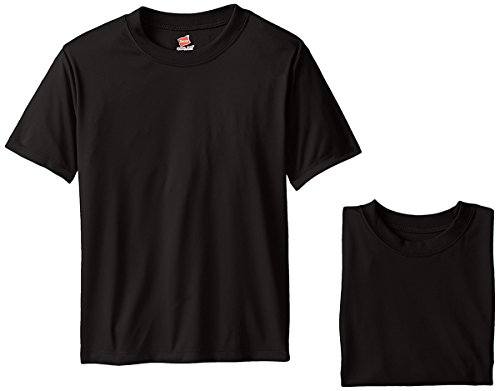 Hanes Boys' Short Sleeve Cool Dri Performance Pack Of 3