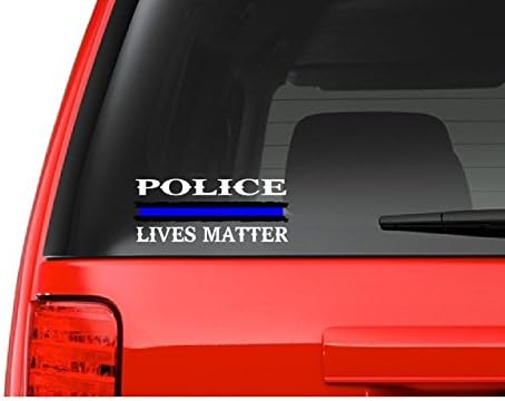 Amazon.com - Police Lives Matter (S10) Thin Blue Line Cop Police ...