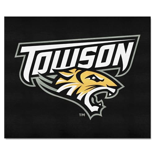 FANMATS 4672 Towson Tailgater Rug - 5ft. x 6ft. Sports Fan Area Rug, Home Decor Rug and Tailgating Mat