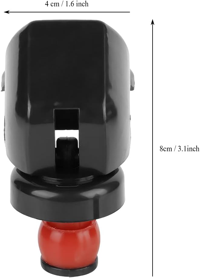 Aramox Wine Champagne Bottle Stopper Sealing Plug Kitchen Bar (Black)