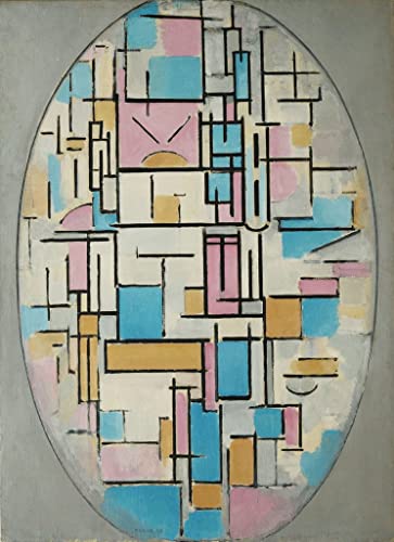 Art Moderne Impression Mondrian pour salon contemporain