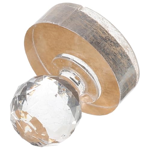 Lurrose Herramienta para Presionar Sombras de Ojos Sello Acrílico 30 Mm Redondo Compacto para Maquillaje DIY Resaltador y Sombra Paleta Profesional para Uso en Belleza