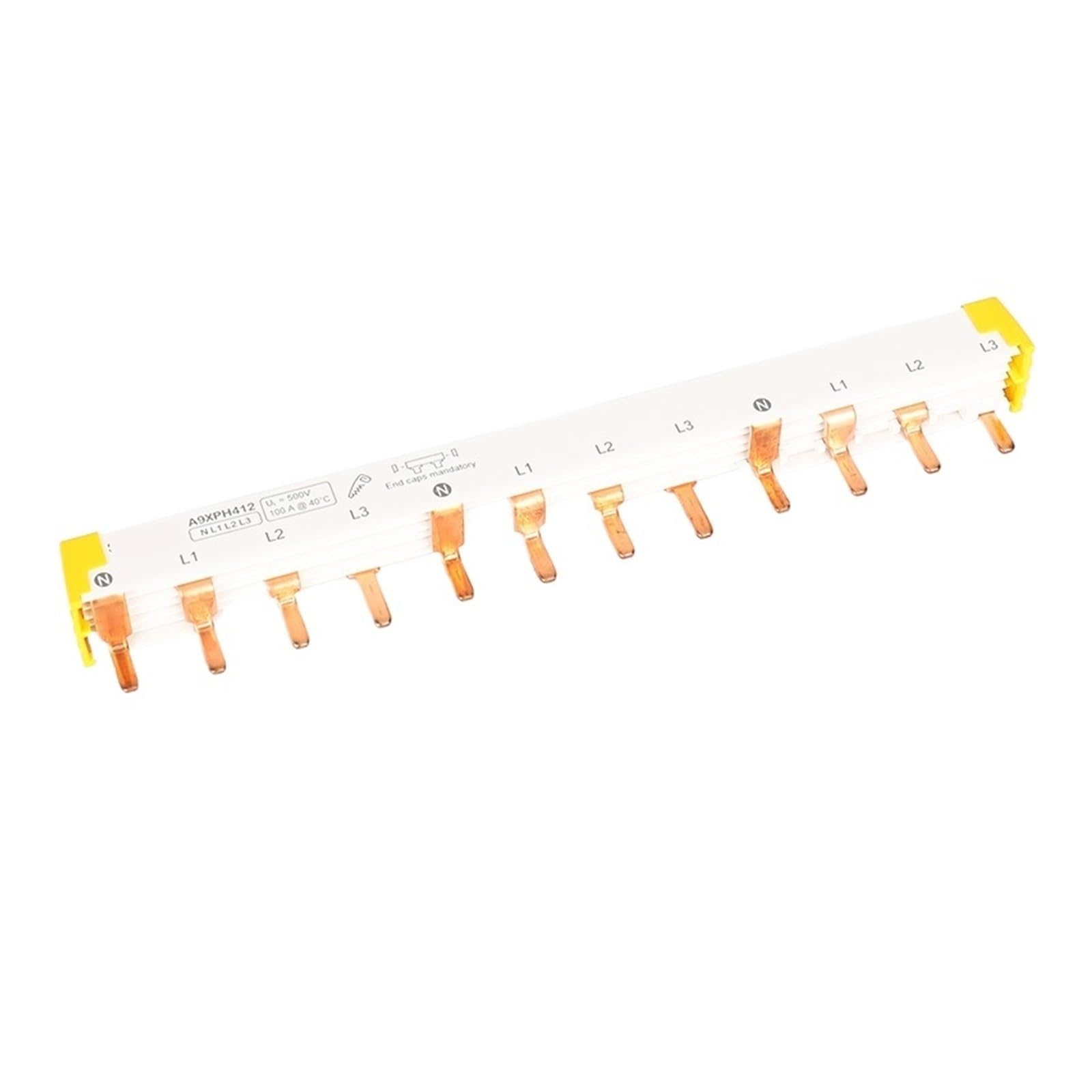 Peigne de distribution A9XPH412 évitez les faux contacts électriques 4P 12 modules - 3