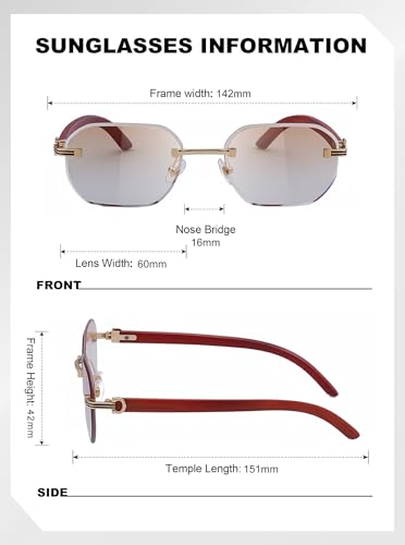 Image of Photochromic Glasses for Men&Women UV400 Clear to Dark Light-Adjusting Lenses Unisex Fotocromatic Glasses(3050)