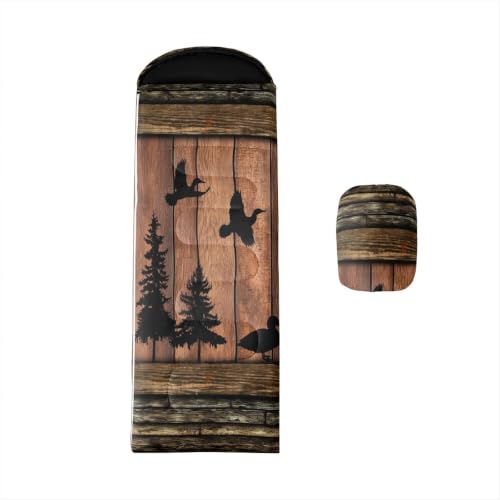 Erosebridal Cow Pink Western Sleeping Bag - Bolsa de dormir para camping en forma rectangular de poliéster color Black Dark Brown miniatura 1