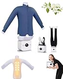 Inflatable Ironing Machine – Inflatable Ironing Machine, 5 Minutes Quick Ironed Dry, Hands-Free Smart Ironing, Custom Heat & Timer Settings, For All Size of Shirts, Pants & Shoes