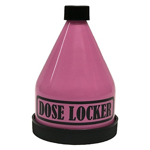 Dose Locker Powder Storage Funnel - Protein Powders - Pre-Workout - BCAAs - Immune Boosters