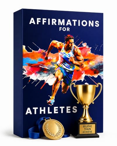 Isaac Liev Positive Daily Affirmation Cards for Athletes –50 Affirmations