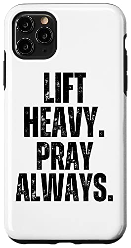 Lift Heavy Pray Always EGCgteBO NX`Be[WW X}zP[X iPhone 11 Pro Max p