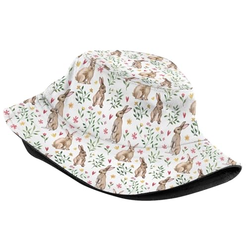 Image of Bucket Hat for Women Men, Fashion Print Outdoor Beach Hat Packable Sun Cap for Travel Hiking