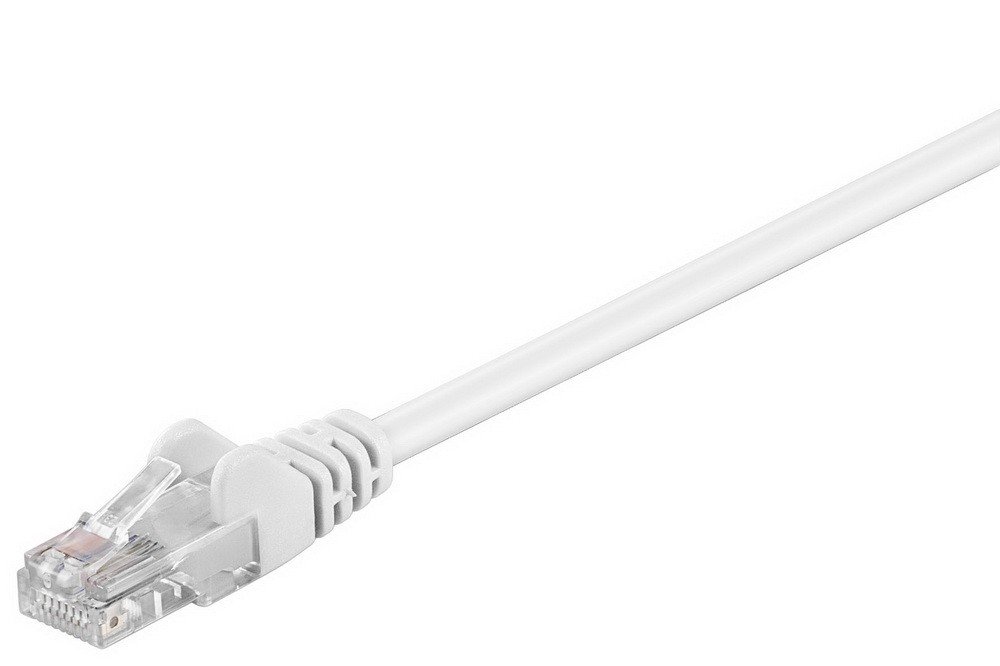 Goobay CAT 5e Patch Cable U/UTP White 69510