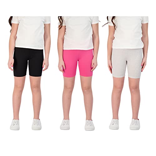 Star Ride Meninas Shorts De Ciclismo – Multipack Roupas Esportivas Poliéster Macio E Elástico Com Es
