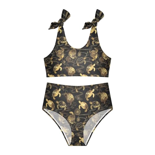 KLL Girls Swimsuit Cute 2 Piecing Toddler Bathing Suit with Adjustable Strap3