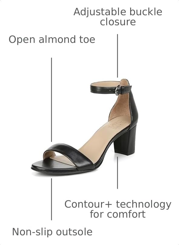 Image of Naturalizer womens Vera Heeled Sandals | Party Sandals