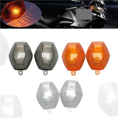 DWGVHGVW Indicateurs Moto Couvercle de lentille de clignotant de moto pour DL1000 pour V-Strom DL650 DRZ400 S/SM SFV 650 SV 650/1000 – vue 2