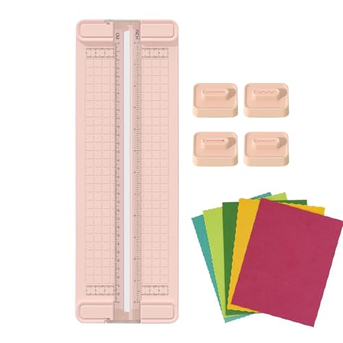 Macchina da taglio artigianale - Strumento di trituratore di carta pesante, trimmer versatile per uso scolastico | Materiale a impugnatura con impugnatura compatta con telaio ABS rinforzato, funzionam
