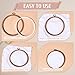 9Pcs Embroidery Hoop Frame Imitated Wood Decorative Embroidery Hoop Circle Oval Octagonal Cross Stitch Hoops for Display Sewing Craft Hanging Ornament(Various Sizes)