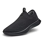 Allbirds Tree Dasher Relay Herren Schnürlose Everyday Active Sneaker, Natürliches Schwarz (natürliche schwarze Sohle), 44.5 EU