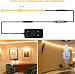 TTWAY COB LED Streifen 5M, Dimmbare LED Strip Warmweiss 3000K, 24V LED Streifen Licht, 480LEDs/M, CRI92, 8mm Breite, mit Fernbedienung und Netzteil für DIY Heimdekoration, Küche, Spiegel.