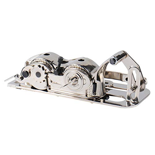 Machine à coudre industrielle : accessoire boutonnière réglable piqueuse - 8