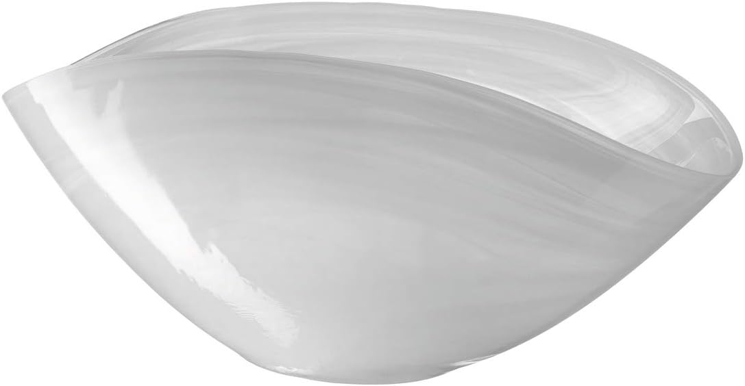 LEONARDO HOME Alabastro Schale - Geschleudertes Alabasterglas 21 Cm