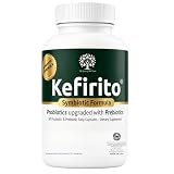 Pure Kefir Probiotic Supplement 50 Billion CFU - Kefirito 7 Strains Kefiran 60 Capsules - Probiotics for Women and Men - Digestive Enzymes Supports Akkermansia 1 Month Supply The Spirit of The Forest
