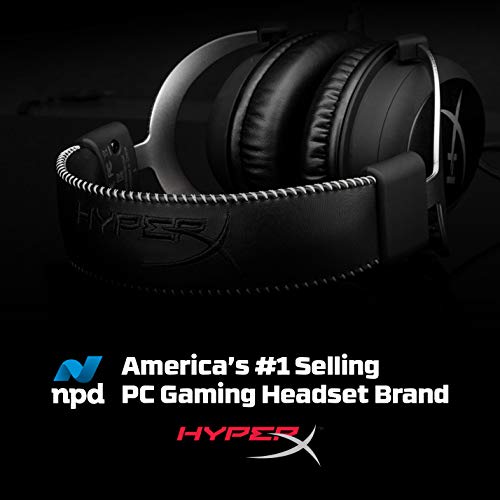 HyperX CloudX – Official Xbox Licensed Gaming Headset, Compatible with Xbox One and Xbox Series X|S, Memory Foam Ear Cushions, Detachable Noise-Cancellation Microphone - Black